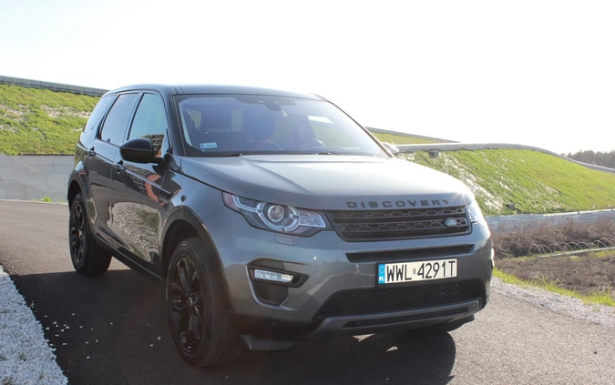 Land Rover Discovery Sport cena 111900 przebieg: 78000, rok produkcji 2018 z Zielonka małe 277